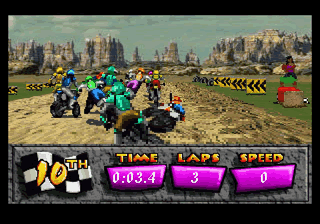 Jogo Motocross Sega 32x Original