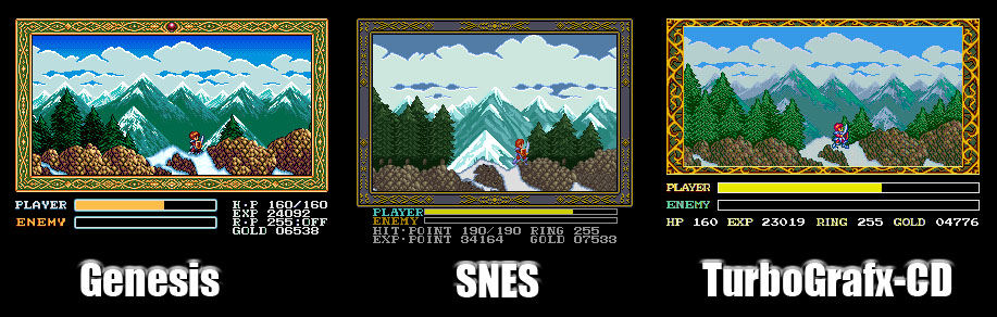 Side by Side: Ys III 1